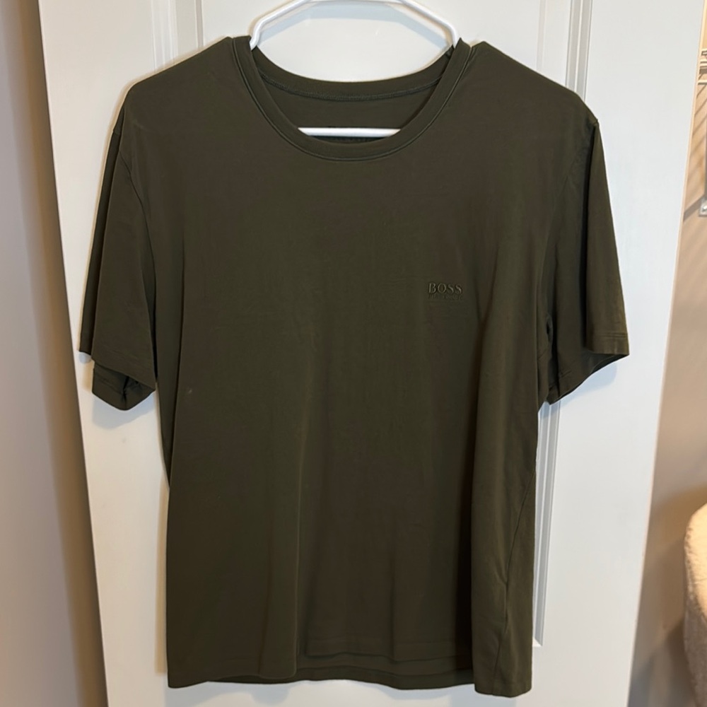 BOSS Olive Green T-Shirt